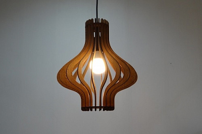 Светильник подвесной божоле №8 орех Е 24  / LedGen 