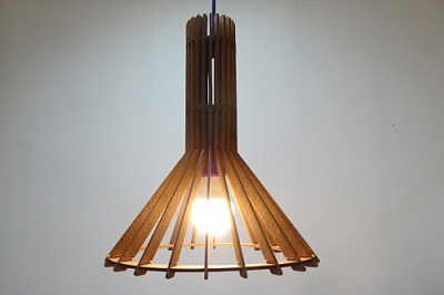 Светильник подвесной мартини №16 венге Е 24  / LedGen 