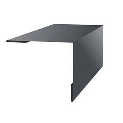 Планка угла наружнего (65/100/15) MATGRANIT 0,5 RAL 7024