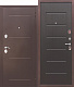 Дверь входная Гарда Металл/МДФ 960 Левая Медный антик/Венге