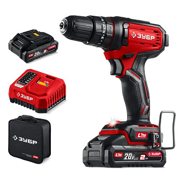 Дрель-шуруповерт ударная аккумуляторная (БЕЗ АКБ LMS) ЗУБР ДШУ-40