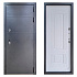 Дверь входная ХАВЕР ТЕПЛО ЛАЙТ Металл/МДФ 960 Правая Антик серебро/белый софт
