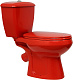 Унитаз-компакт ЭЛИССА красный Оскольская керамика
