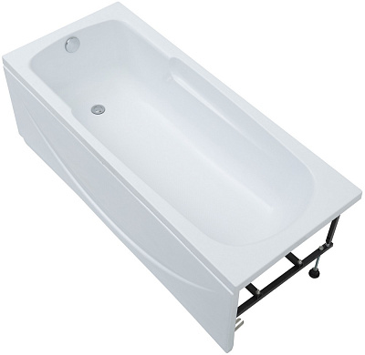 Ванна комплект с каркасом и панелью  акрил Extra  (1500/700/600мм) Белый Aquanet 