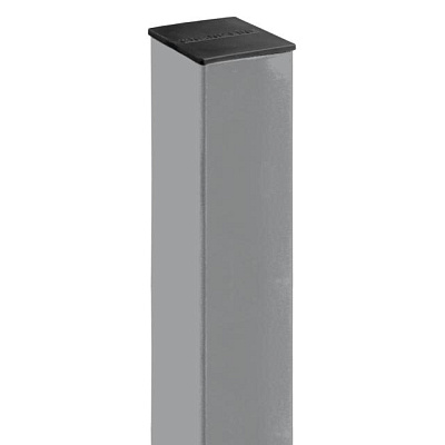 Столб 62x55x3000 мм 5 отверстий Ral 7040