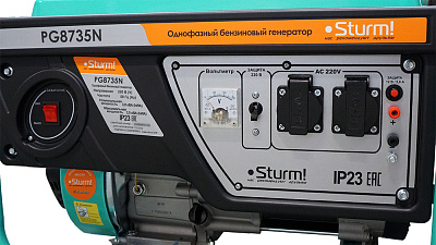 Генератор бензиновый Sturm! PG8735N