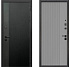 Дверь входная 9 см Вертикаль Металл/МДФ 860 Правая Сатин Серый/Серый