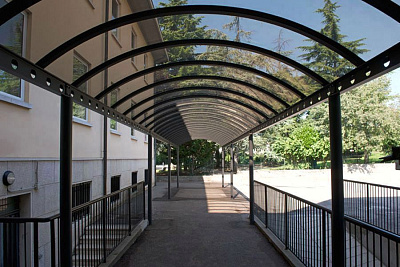 Поликарбонат Монолитный 2050х3050х5 Бронза серая  