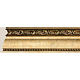 Плинтус потолочный Антик Античное золото (22мм/2500мм) Cosca
