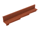 Примыкание левое Luxard  (110/100/1270мм) Мокко (коричневый)