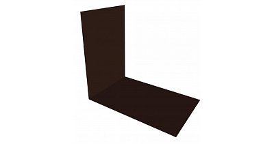 Планка снегозадержания усиленная 20*20*100*70*20*20 ПОЛИЭСТР 0,4 RAL 8017