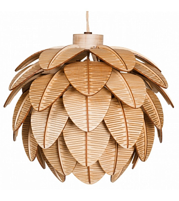Светильник подвесной шишка орех Е 24  / LedGen 