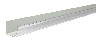 Желоб водосточный прямоугольн. 120х86х3000 SOLANO 30 PURE WHITE  