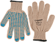 Перчатки утепленные акриловые с точечным ПВХ XL  ЗУБР 11463-XL