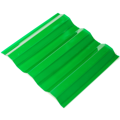 Поликарбонат Профилированный Монолитный 1050х2000х0,8 Зеленый  