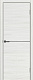 Дверь межкомнатная глухая Фортуна-1 (80х200см) Дуб Мадейра Жемчуг