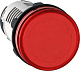 Лампа сигнальная 230В красная AD16DS IEK