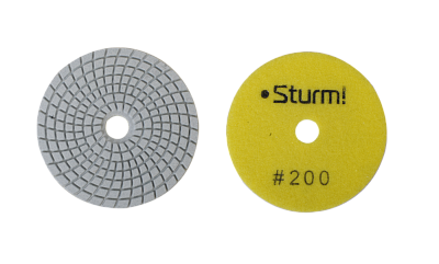 Круг шлифовальный алмазный 100мм 200 Sturm! 9012-W100-200 