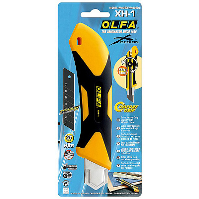 Нож 25мм винтовой фиксатор OLFA OL-XH-1
